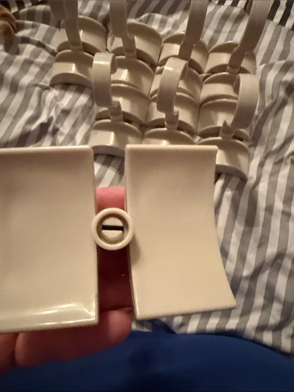 Beige Double-Sided Handbag Hangers